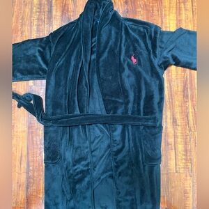 Polo Ralph Lauren Brand New Black Sleepwear Robe